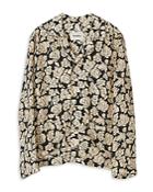 Nanushka Pajama Style Printed Cupro Shirt