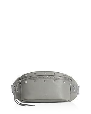 Allsaints Sid Studded Leather Convertible Belt Bag