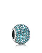 Pandora Charm - Sterling Silver & Cubic Zirconia Pave Lights, Moments Collection