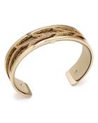 Les Georgettes Courbe Small Cuff Bracelet