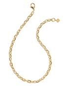 Kendra Scott Korinne Chain Link Strand Necklace In 14k Gold Plated, 20