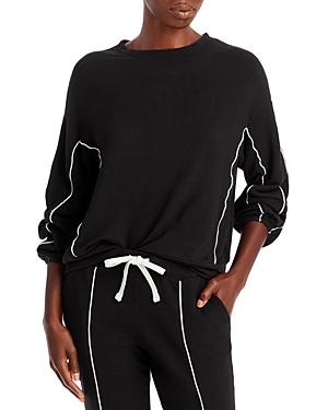 Monrow Piped Sweatshirt