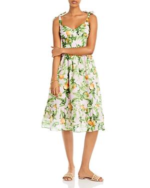 Aqua Citrus Dream Cotton Dress - 100% Exclusive