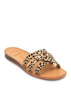 Dolce Vita Women's Cait Leopard Slide Sandals