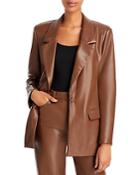 Weworewhat Leather Blazer