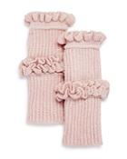 Rebecca Minkoff Ruffled Fingerless Gloves