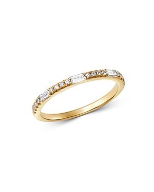 Bloomingdale's Diamond Delicate Stacking Band Ring In 14k Yellow Gold, 0.25 Ct. T.w. - 100% Exclusive
