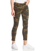 Blanknyc Camouflage High-rise Skinny Jeans In Scout