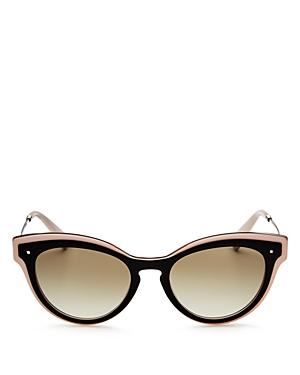 Valentino Women's Cat Eye Keyhole Sunglasses, 50mm