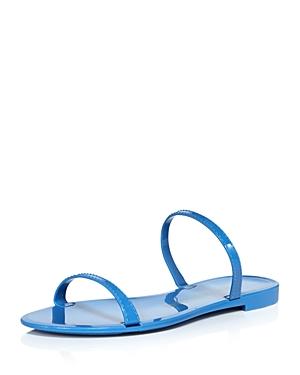 Stuart Weitzman Women's Sawyer Almond Toe Jelly Sandals