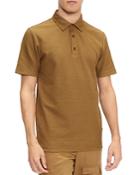 Ted Baker Cotton Waffle Textured Polo