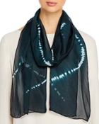 Eileen Fisher Tie Dyed Silk Scarf