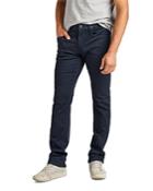 Hudson Byron Straight Fit Pants In Hale Navy