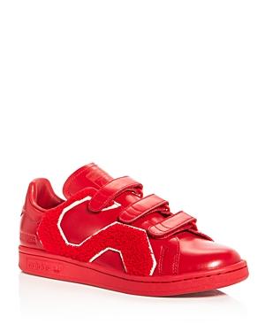Raf Simons For Adidas Unisex Stan Smith Comfort Badge Triple Strap Sneakers