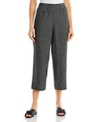 Eileen Fisher Straight Cropped Pants - 100% Exclusive