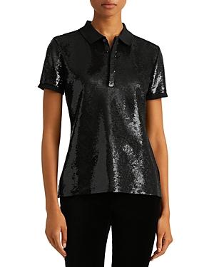 Lauren Ralph Lauren Sequin Polo Shirt