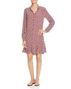 Scotch & Soda Floral Print Shirt Dress
