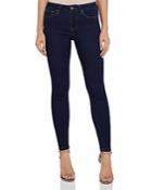 Reiss Lux Mid Rise Skinny Jeans In Indigo