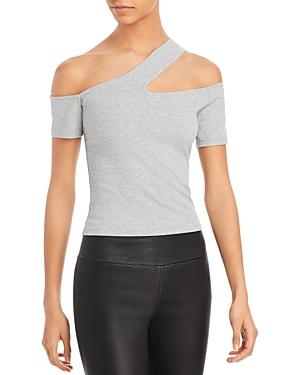 Aqua Over The Shoulder Cut Out Tank Top - 100% Exclusive