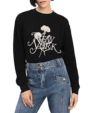Derek Lam 10 Crosby Aubrey Graphic Sweatshirt