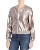 Catherine Catherine Malandrino Jimmie Metallic Bomber Jacket