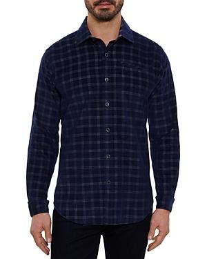 Robert Graham Rilance Cotton Micro Corduroy Plaid Classic Fit Button Down Shirt
