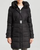 Dkny Coat - Macie Belted Double Collar