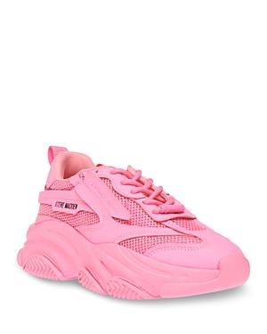 Steve Madden Women's Possession Lace Up Sneakers