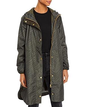 Joules Waybridge Animal Print Packable Raincoat