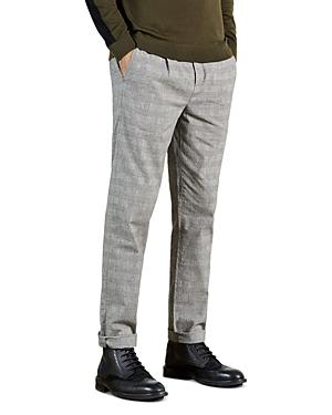 Ted Baker Aloetro Checked Smart Regular Fit Trousers