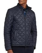 Barbour Harrington Box Quilted Waxed Jacket