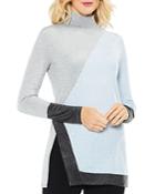 Vince Camuto Color-block Tunic Sweater