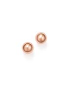 14k Rose Gold Ball Stud Earrings, 6mm - 100% Exclusive