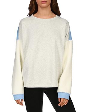 Sanctuary All The Feels Fleece Sleeve Sweater