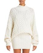 Alice And Olivia Kenny Cable Knit Sweater
