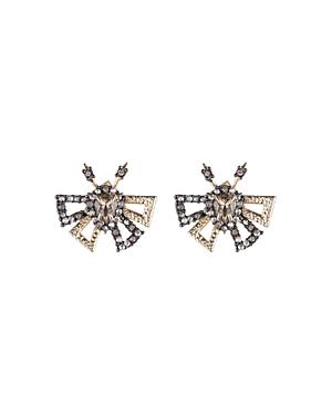 Alexis Bittar Pave Butterfly Stud Earrings