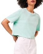 French Connection Sahana Cotton Cropped T-shirt