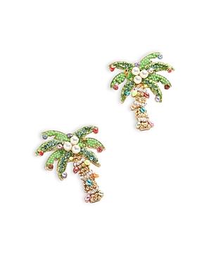 Baublebar Crystal & Imitation Pearl Beach Holiday Drop Earrings