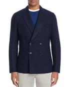 Paul Smith Double-breasted Unlined Pique Slim Fit Sport Coat