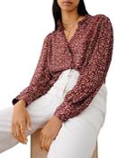 Ba & Sh Pabi Printed Button Front Shirt