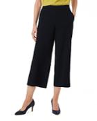Hobbs London Lula Wide-leg Cropped Pants