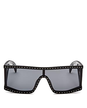 Moschino 004 Shield Sunglasses, 99mm