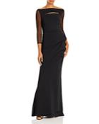 Chiara Boni La Petite Robe Kate Illusion Long Gown