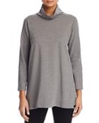 Eileen Fisher Funnel Neck Tunic Top