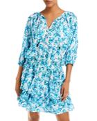 Vilebrequin Lauriane Floral Print Swim Cover-up Dress