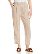 Eileen Fisher Gingham Tapered Ankle Pants