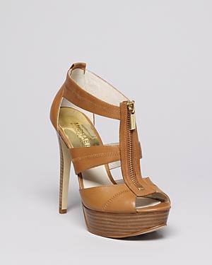 Michael Michael Kors Platform Sandals- Berkley High Heel