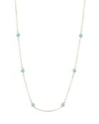 Moon & Meadow 14k Yellow Gold & Turquoise Necklace, 18 - 100% Exclusive