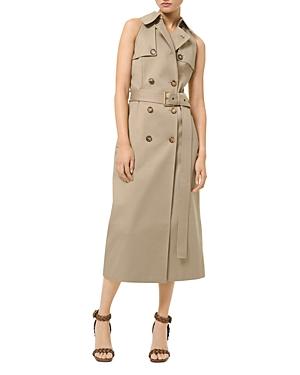 Michael Michael Kors Sleeveless Trench Dress