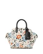 Kate Spade New York Ave Small Floral Leather Satchel